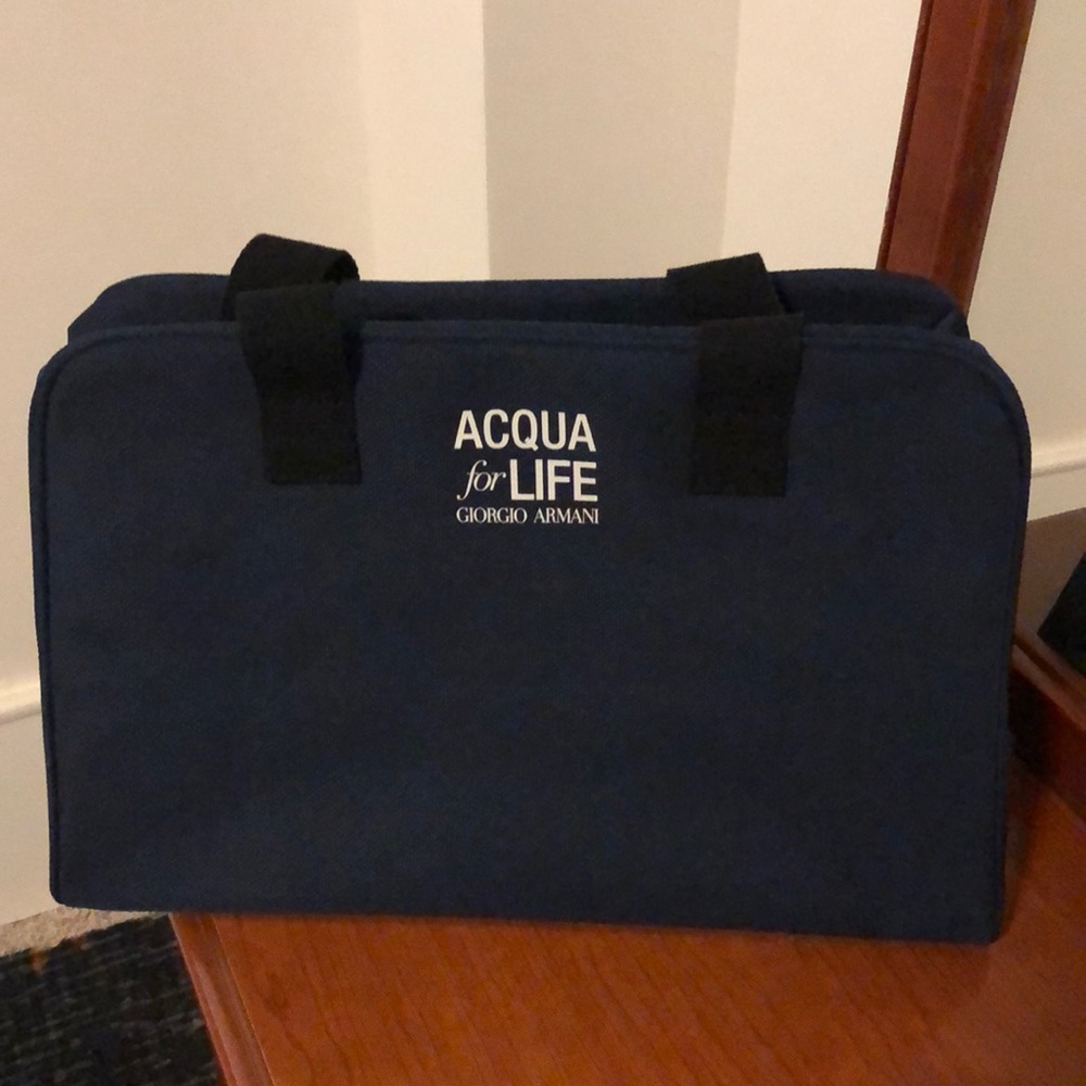 Navy blue color bag
